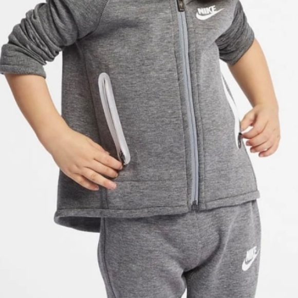 Toddler Nike fleece tech hoodie set - Picture 2 of 2